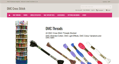Desktop Screenshot of dmccrossstitch.co.uk